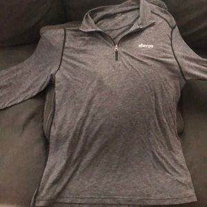 Sherpa outdoor 1/4 Grey pullover men’s xl
